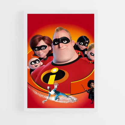 incredibles-8 cadre Blanc