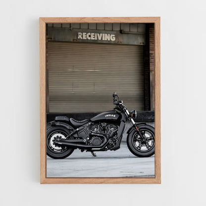 indian-motorcycle-2 cadre Bois clair