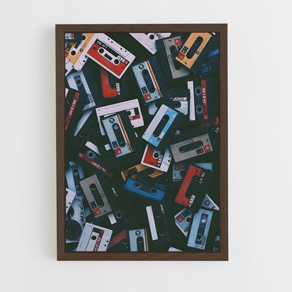 industrial-1 cadre Bois foncé