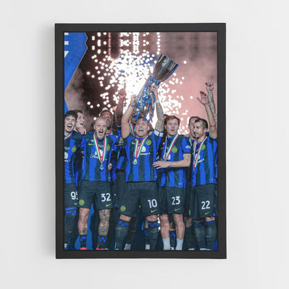 Poster Vittoria dell'Inter