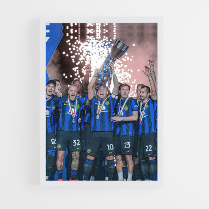 Poster Vittoria dell'Inter