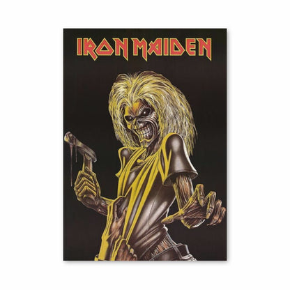 Poster Iron Maiden retrò