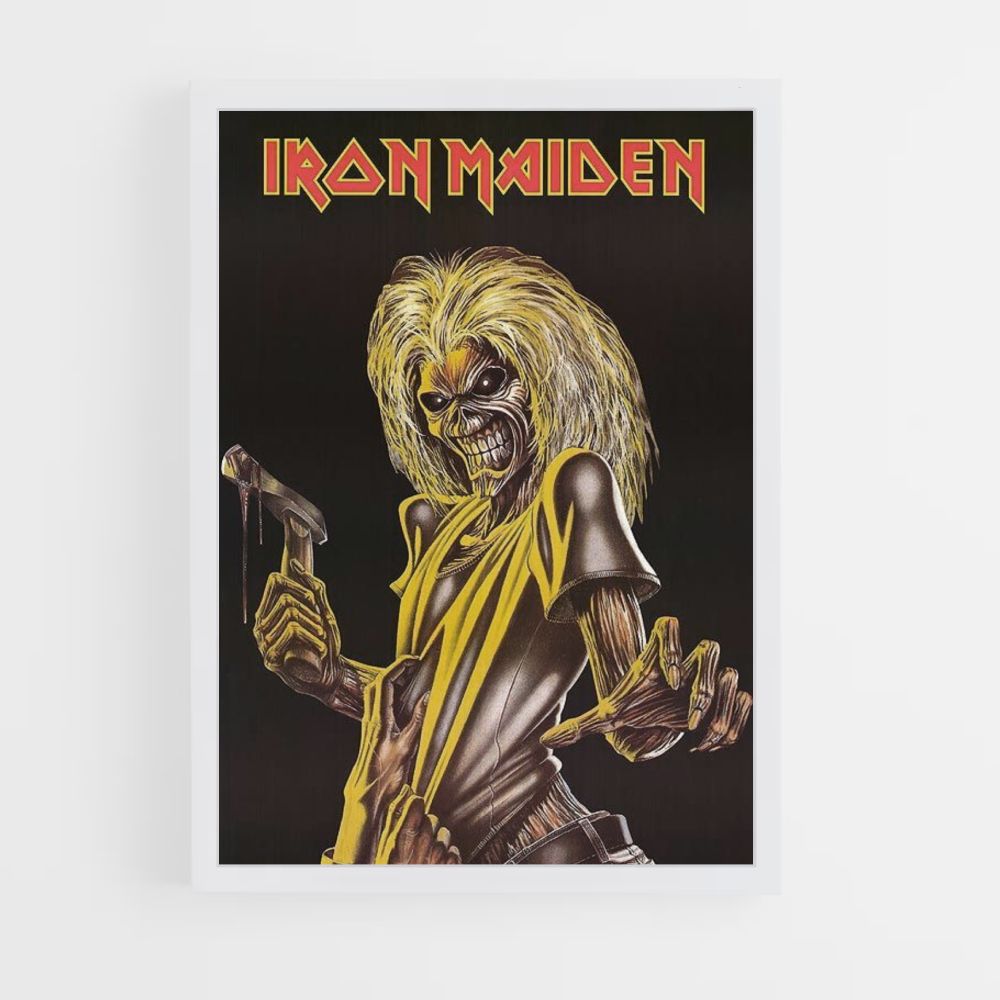 Poster Iron Maiden retrò