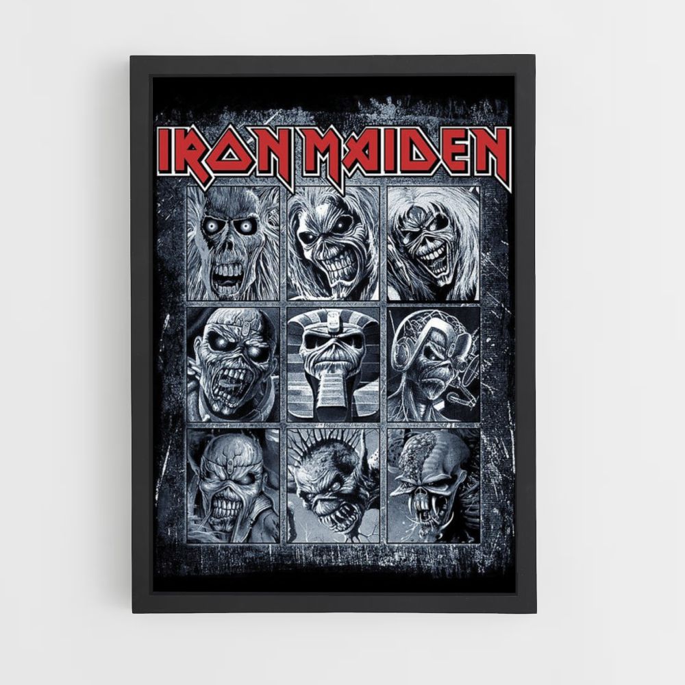 Poster degli album degli Iron Maiden