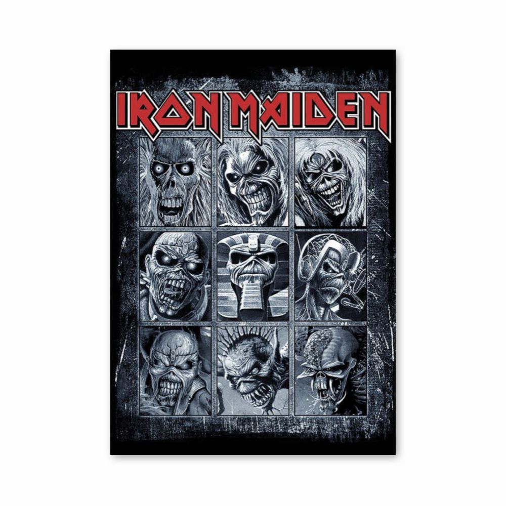 Poster degli album degli Iron Maiden