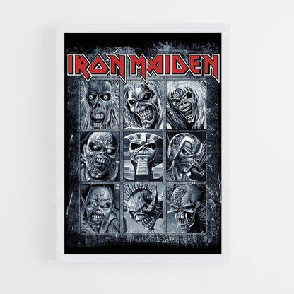 Poster degli album degli Iron Maiden