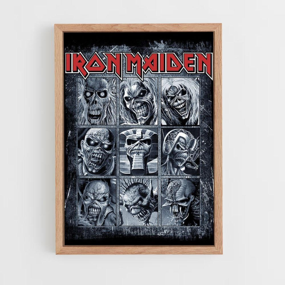 Poster degli album degli Iron Maiden