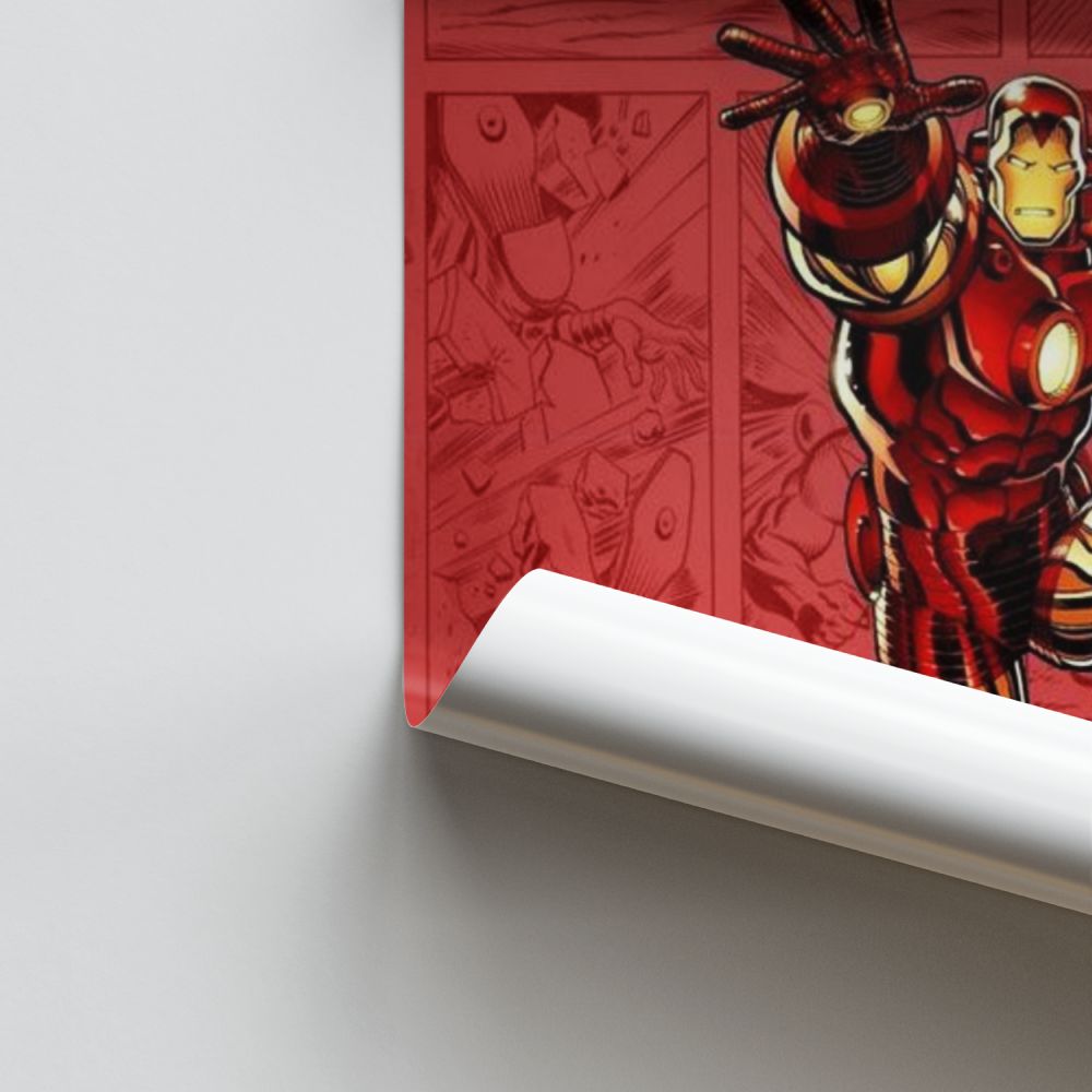 Poster Fumetti di Iron Man