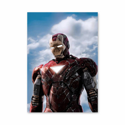 Poster Iron Man Combat