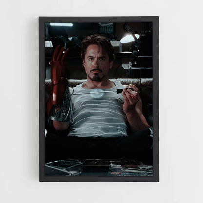 Poster Tony Stark Cuore