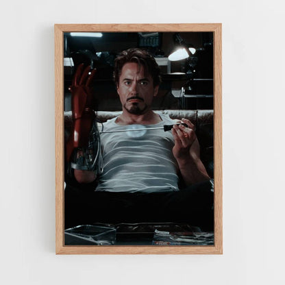 Poster Tony Stark Cuore