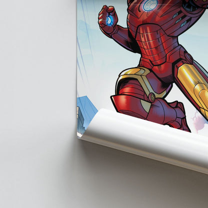 Poster Iron Man Fumetti