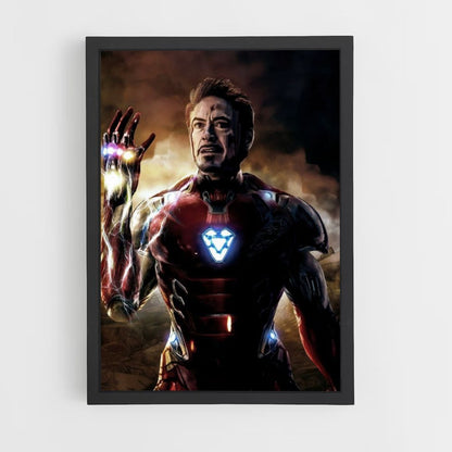 Poster del guanto di Iron Man