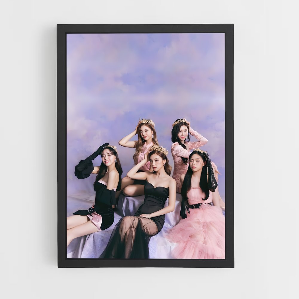 itzy-3 cadre Noir