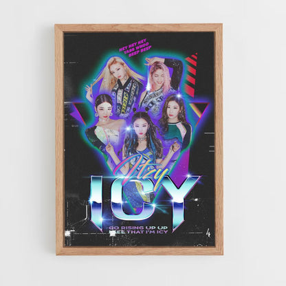 Poster Itzy ghiacciato