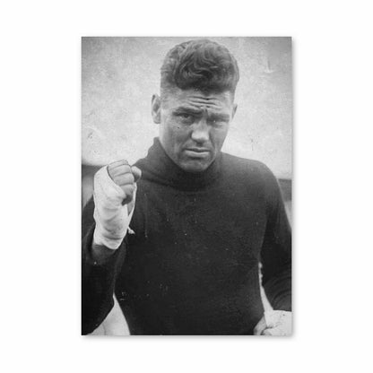 Poster Jack Dempsey Boxe