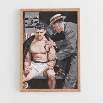 Poster Jack Dempsey Muscolo