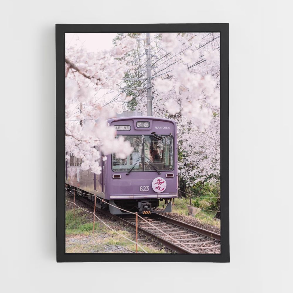 Poster Treno Sakura