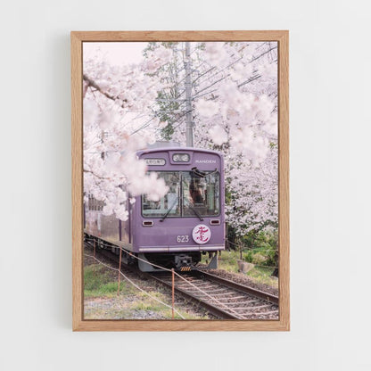 Poster Treno Sakura