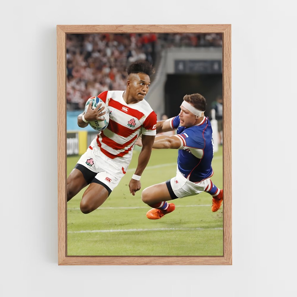 japan-rugby-3 cadre Bois clair