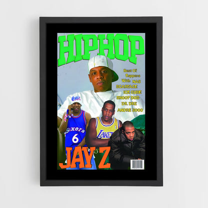 jay-z-4 cadre Noir