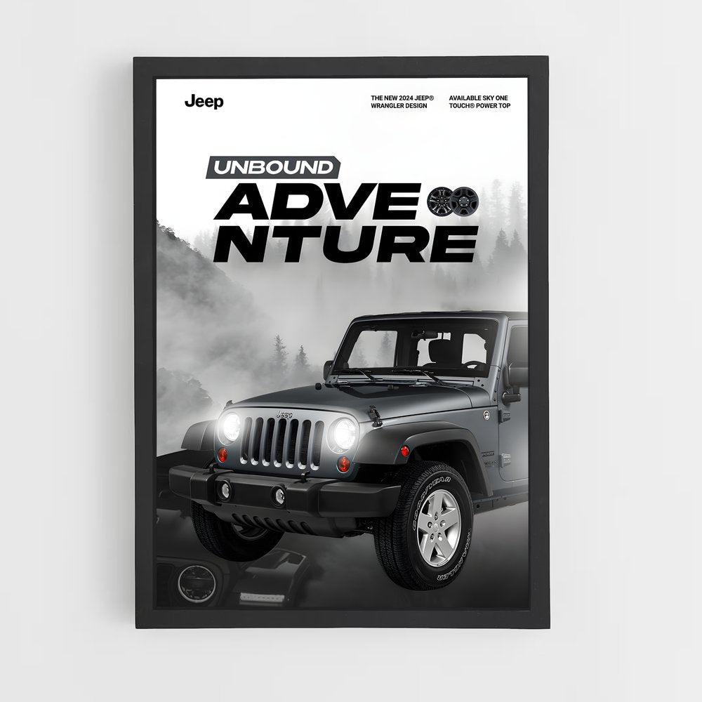 jeep-7 cadre Noir