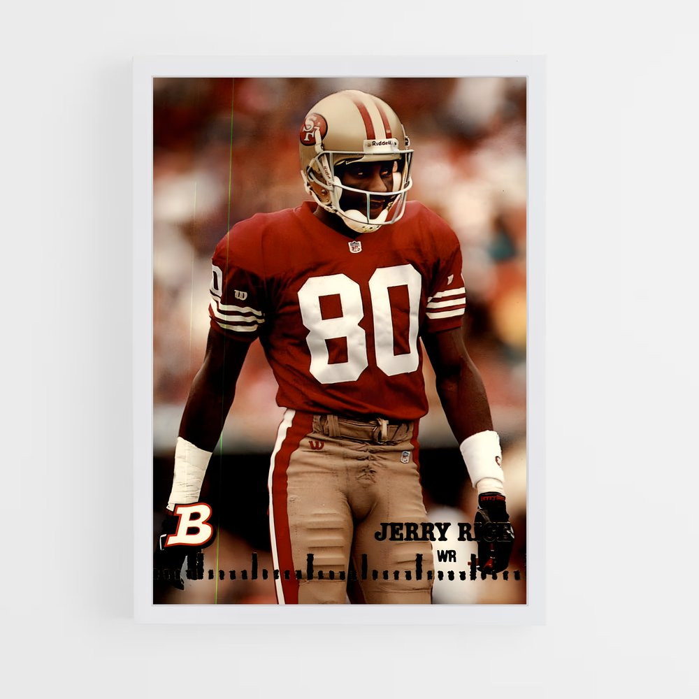 jerry-rice-8 cadre Blanc