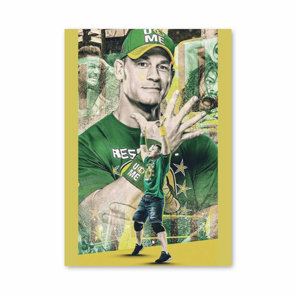 Manifesto John Cena Verde