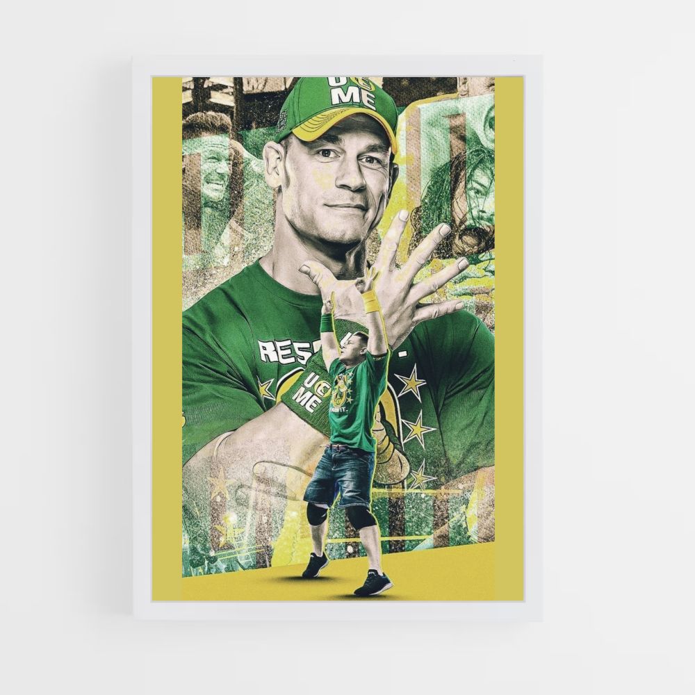 Manifesto John Cena Verde