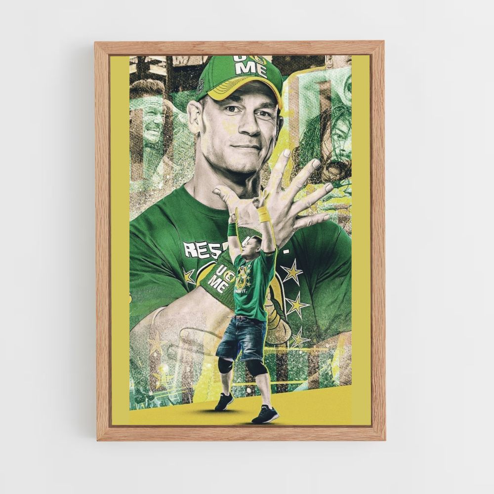 Manifesto John Cena Verde