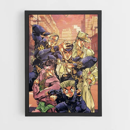 Poster Jojo in Giappone