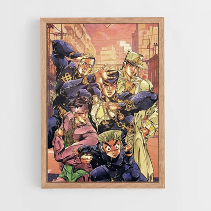 Poster Jojo in Giappone