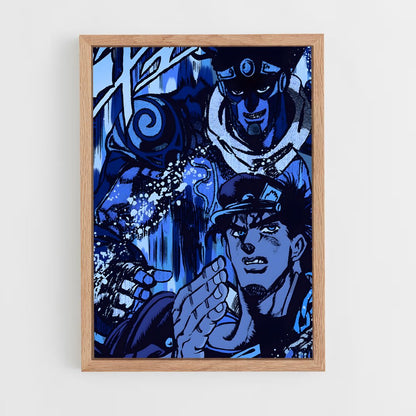 jojo-bizarre-adventure-26 cadre Bois clair