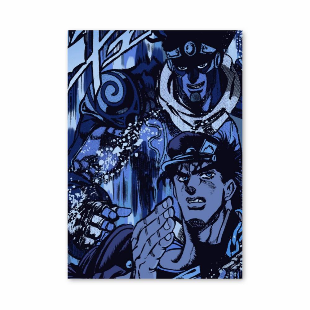 Poster Jotaro Bleu