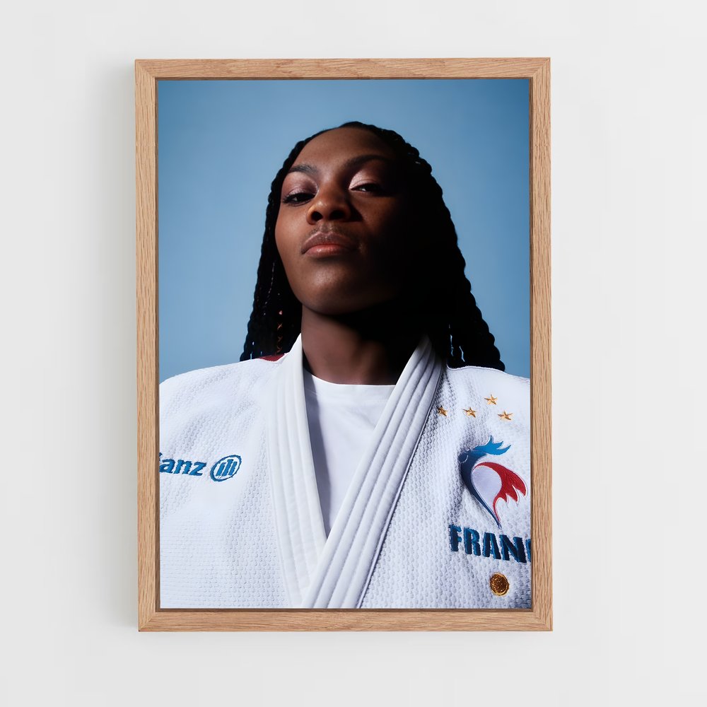 judo-9 cadre Bois clair