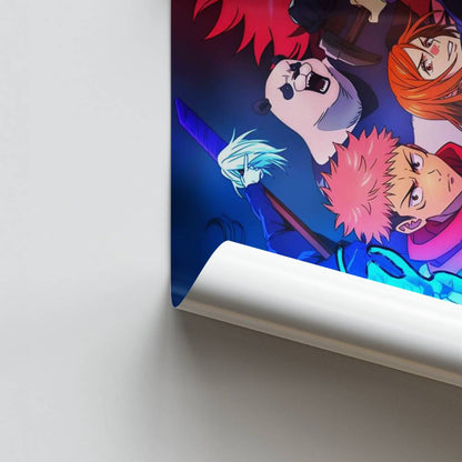 Poster Jujutsu Kaisen Combattimento