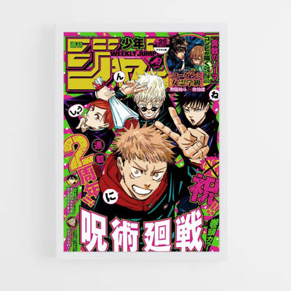 Poster Jujutsu Kaisen Salto settimanale