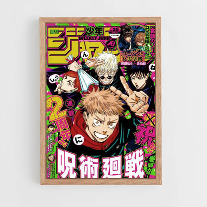 Poster Jujutsu Kaisen Salto settimanale