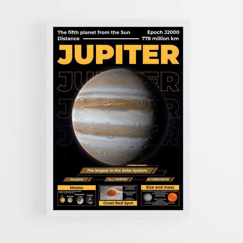 jupiter-4 cadre Blanc