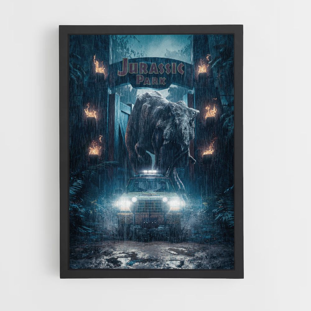 Poster Ingresso Jurassic Park