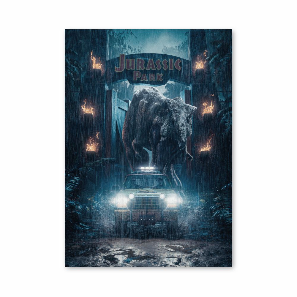 Poster Ingresso Jurassic Park