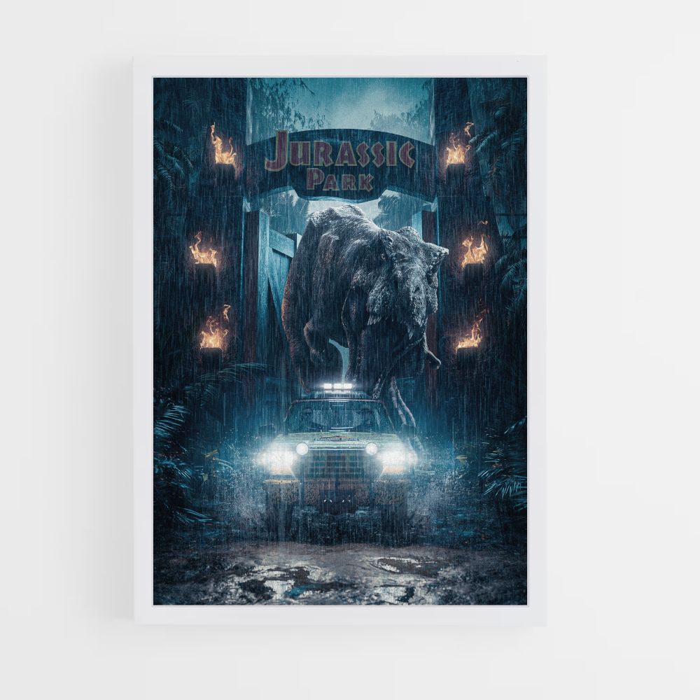 Poster Ingresso Jurassic Park