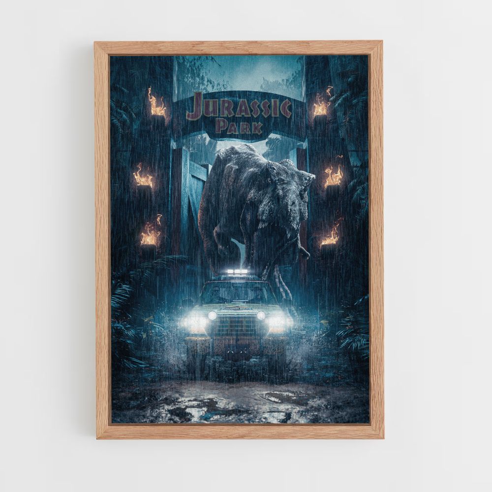 Poster Ingresso Jurassic Park