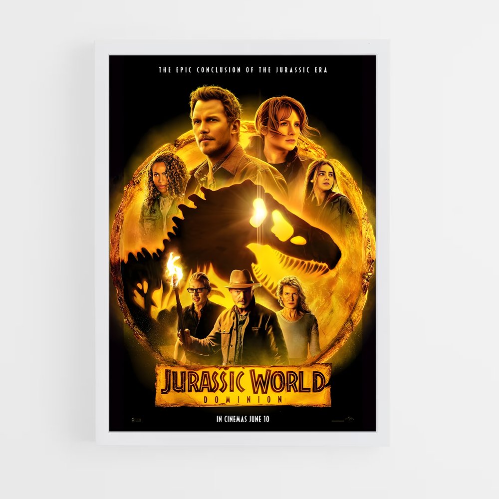jurassic-park-13 cadre Blanc