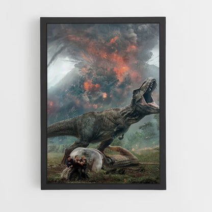 Poster Vulcano Jurassic Park