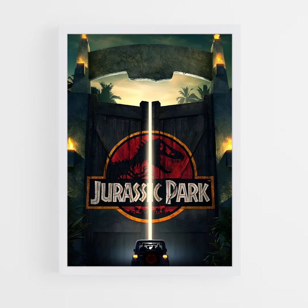 jurassic-park-6 cadre Blanc
