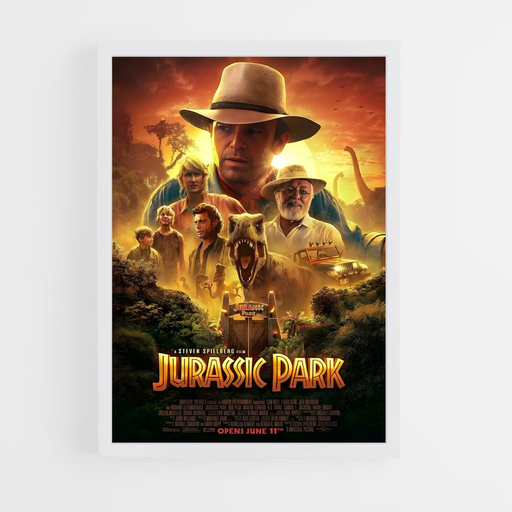 jurassic-park-9 cadre Blanc