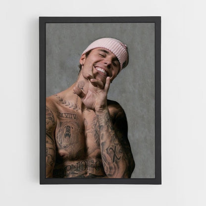 Poster Justin Bieber Sorriso