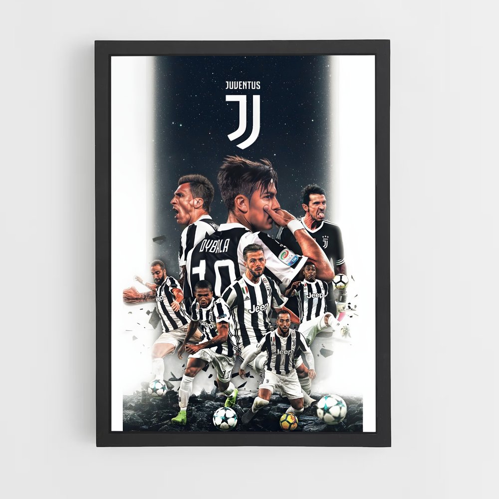 juventus-1 cadre Noir