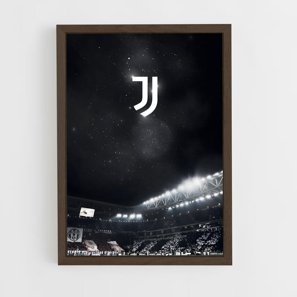 juventus-2 cadre Bois foncé